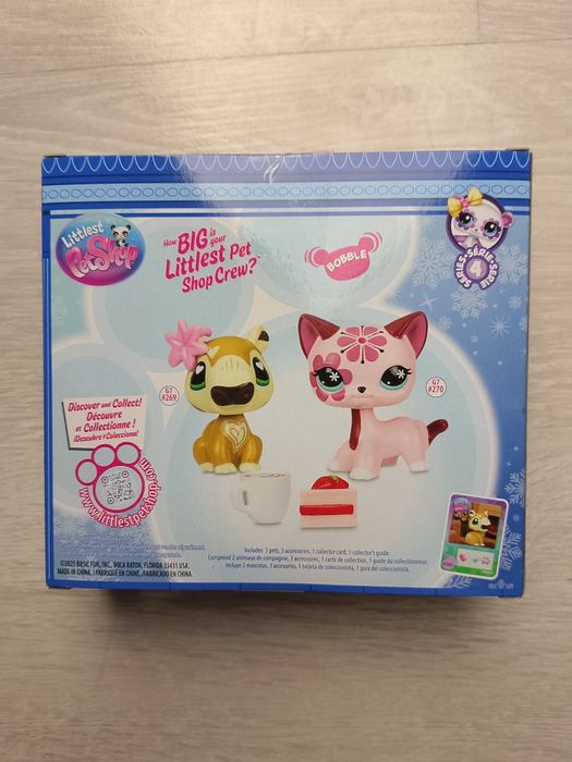 Lps dwupak g7 littlest pet shop zestaw shorthair capybara nowy