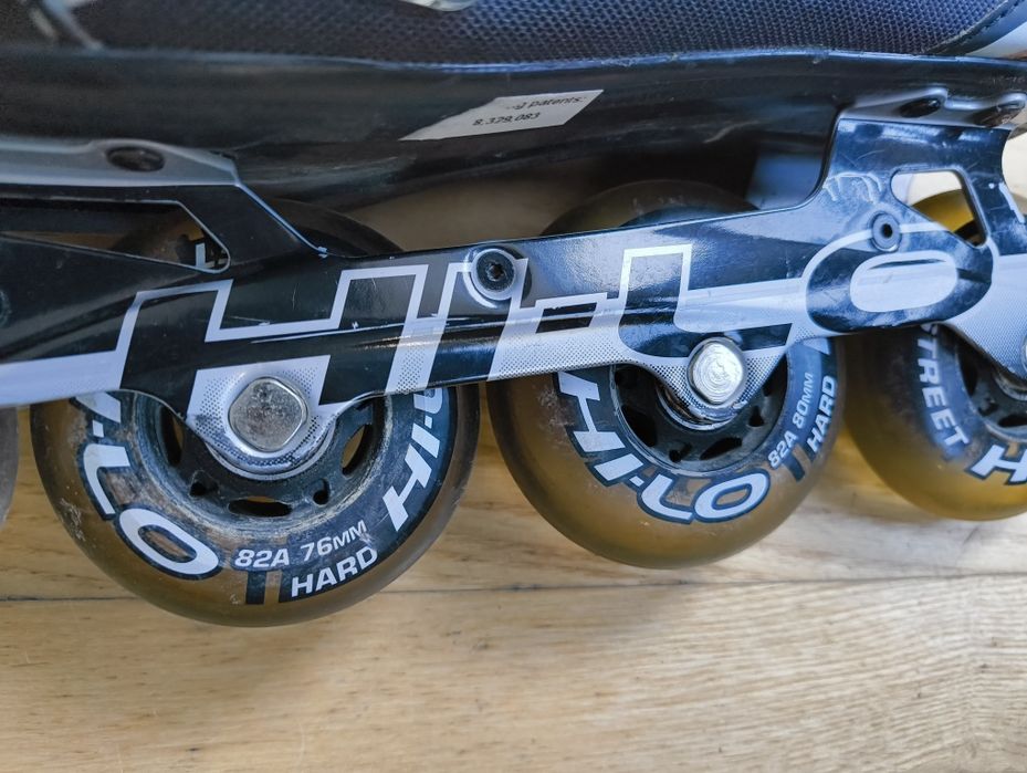 Bauer Vapor X250r 8r eu 43 rolki street hokejowe wkładka 268mm