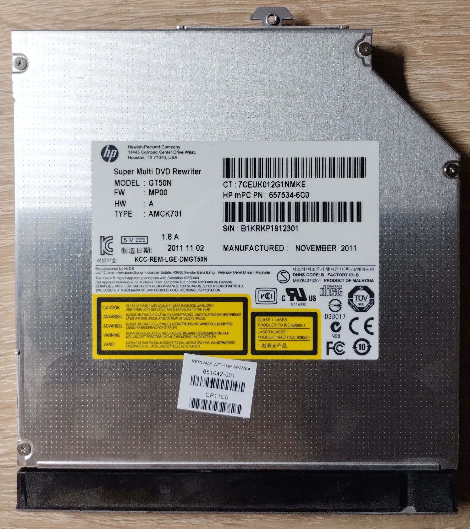 Ноутбук HP EliteBook 8560p по запчастинам по детально розборка