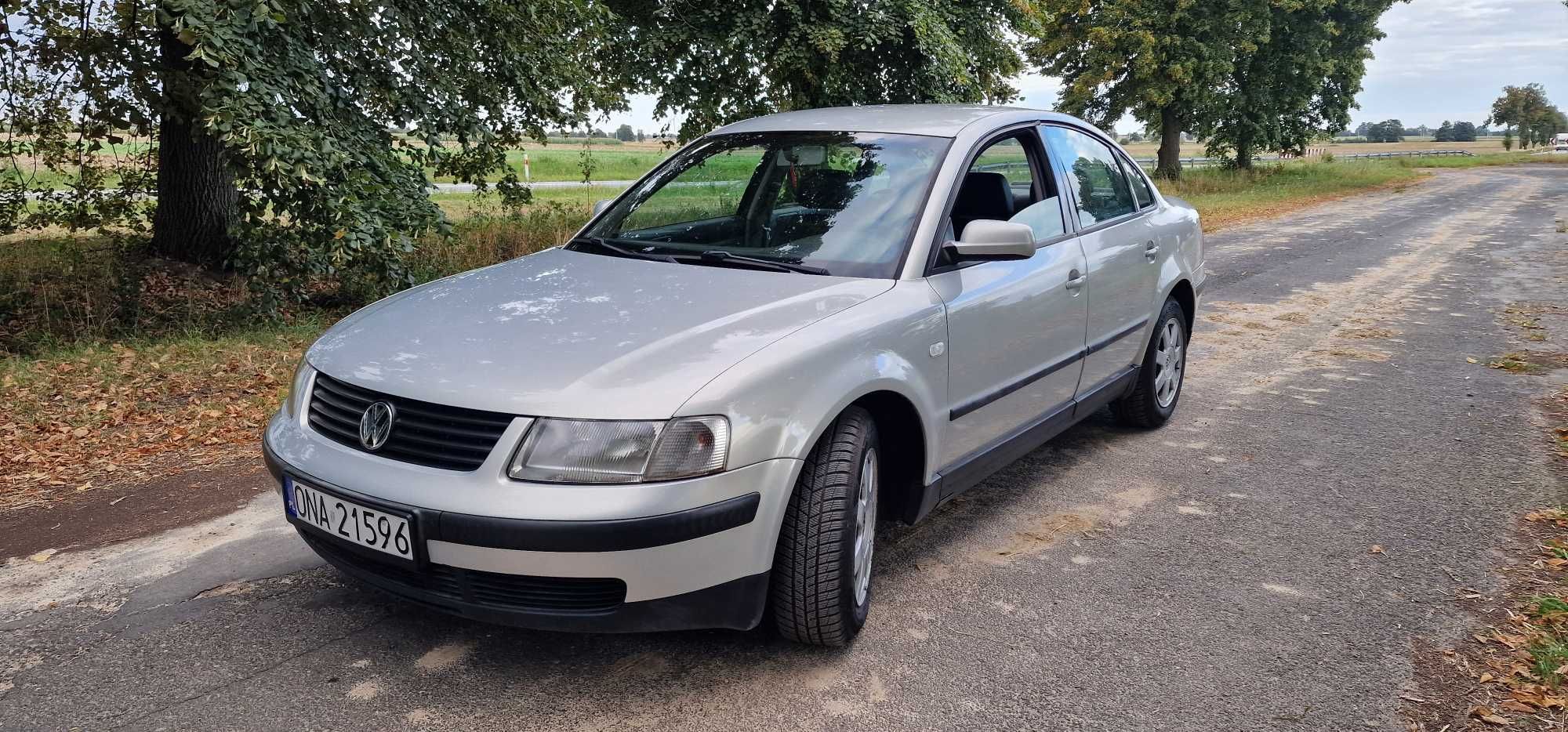 VW Passat B5 1.6 100KM Benzyna 277 tys. Zadbany, OC 08/26 *Climatronic