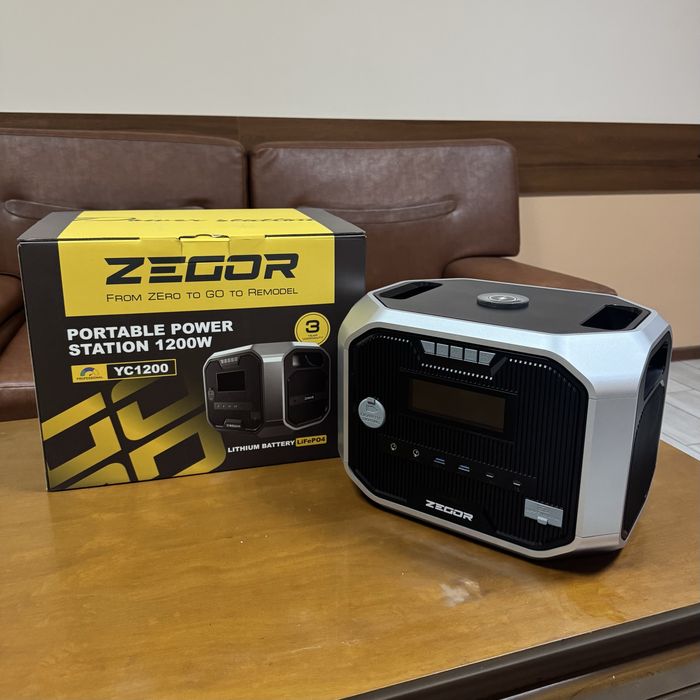 Зарядна станція Zegor YC1200 1,2кВт (2,4кВт пікова)