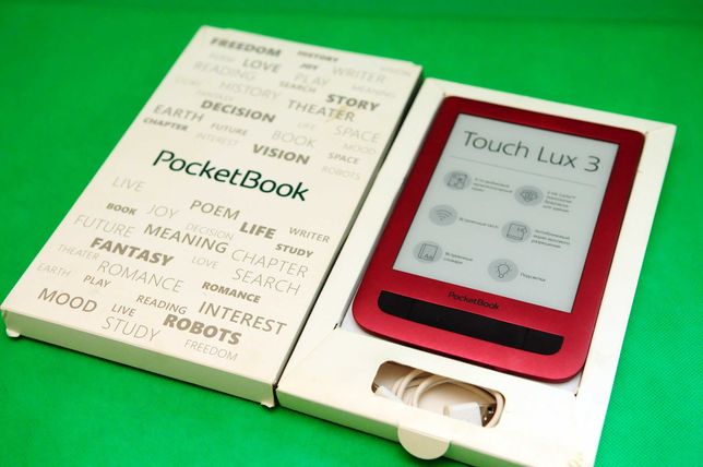 Электронная книга с подсветкой PocketBook Touch 626 Lux 3 WiFi