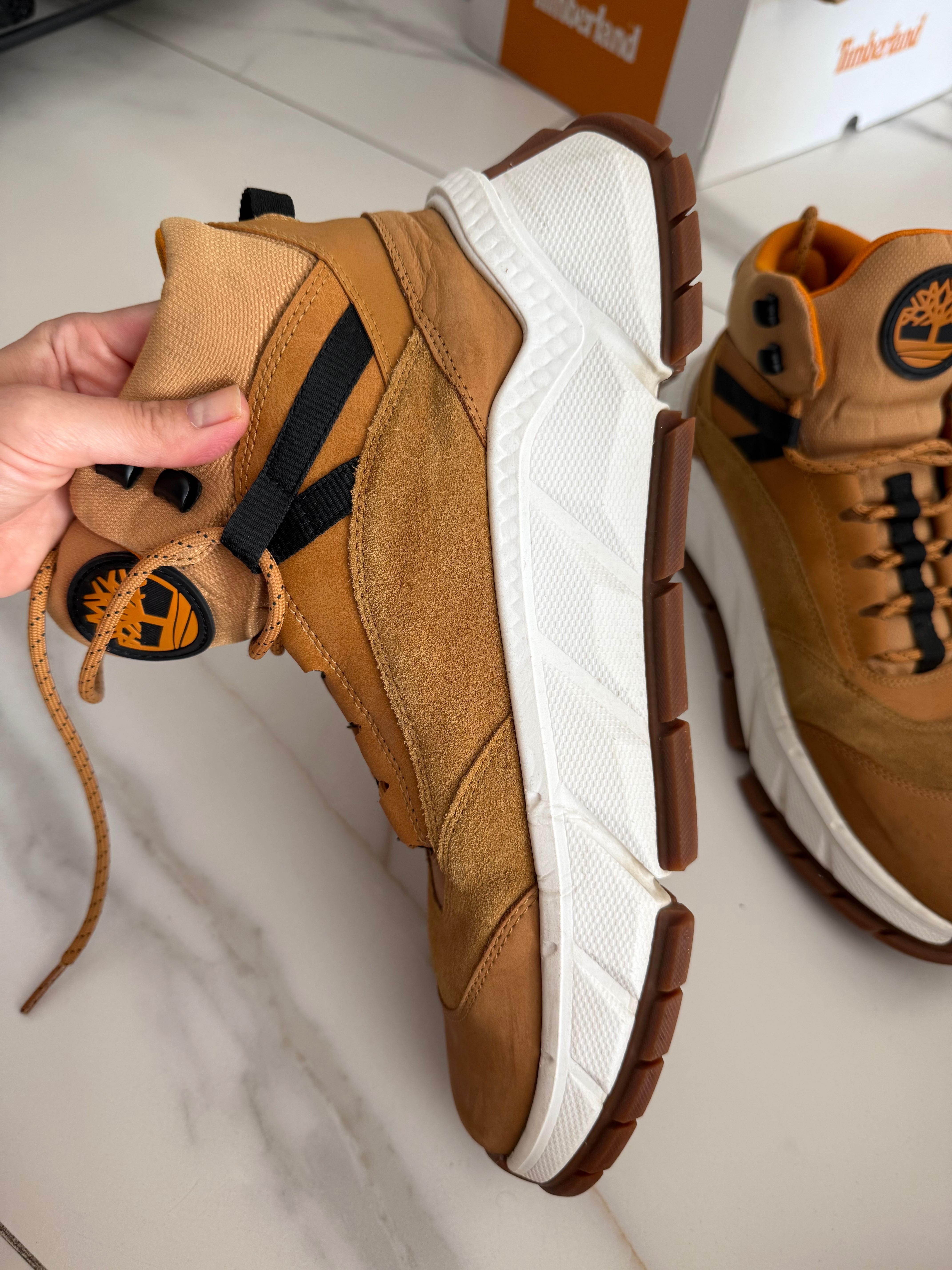 Buty Timberland TBL Turbo Mid Hiker Wheat Nubuck – r. 44 (EU)