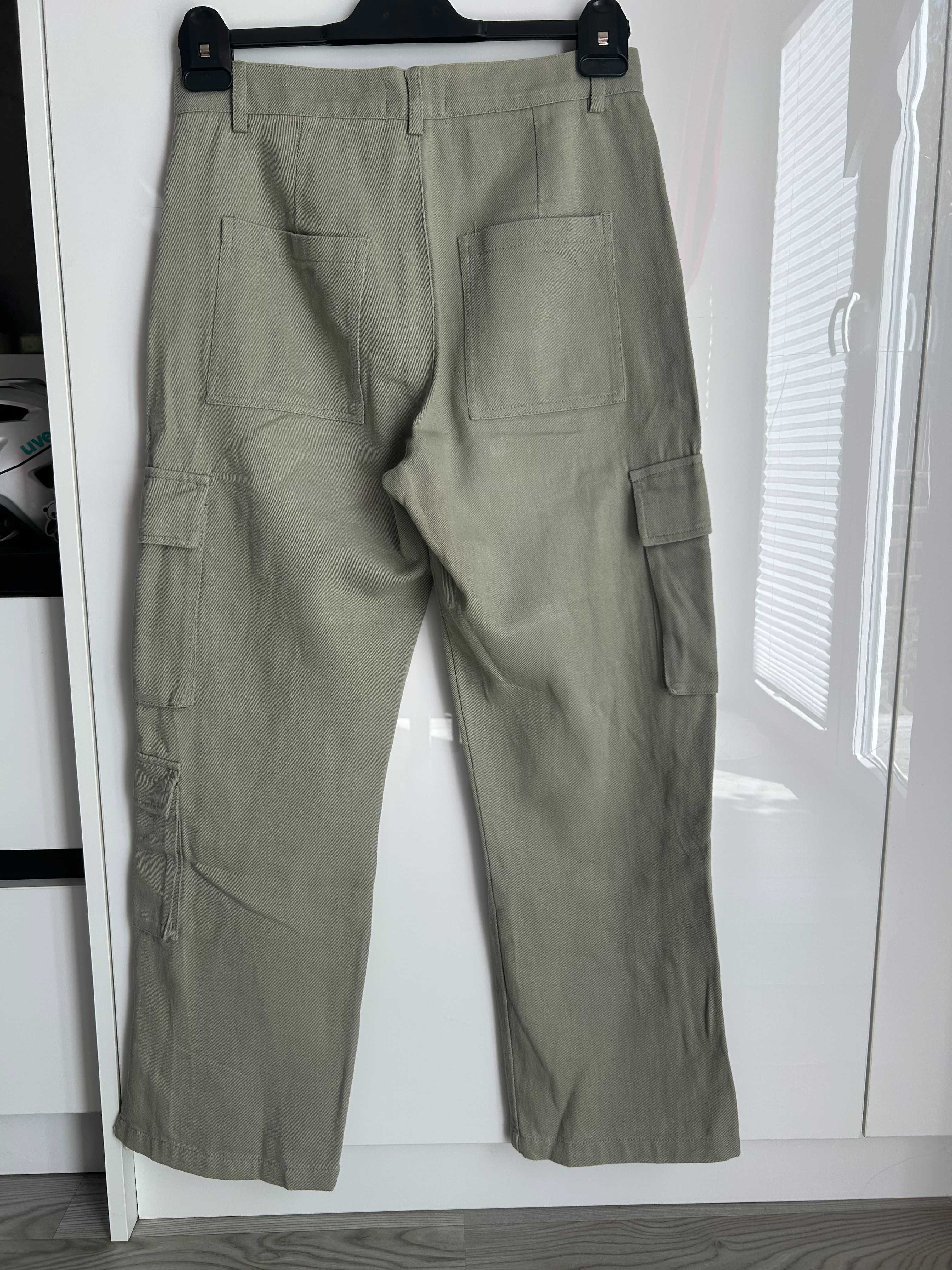 SIXTH JUNE - spodnie bojówki rozm. 36 - kolor khaki