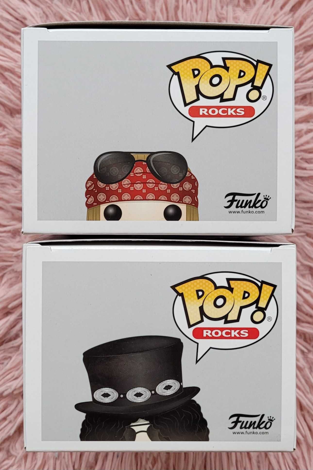 Figurki Funko POP! Rocks AXL ROSE, SLASH Guns N' Roses Rocks #50 #51