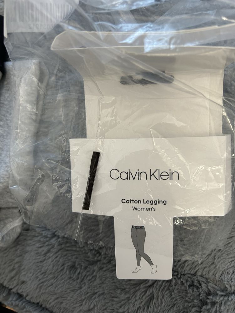 Leginsy bawelniane calvin klein xs