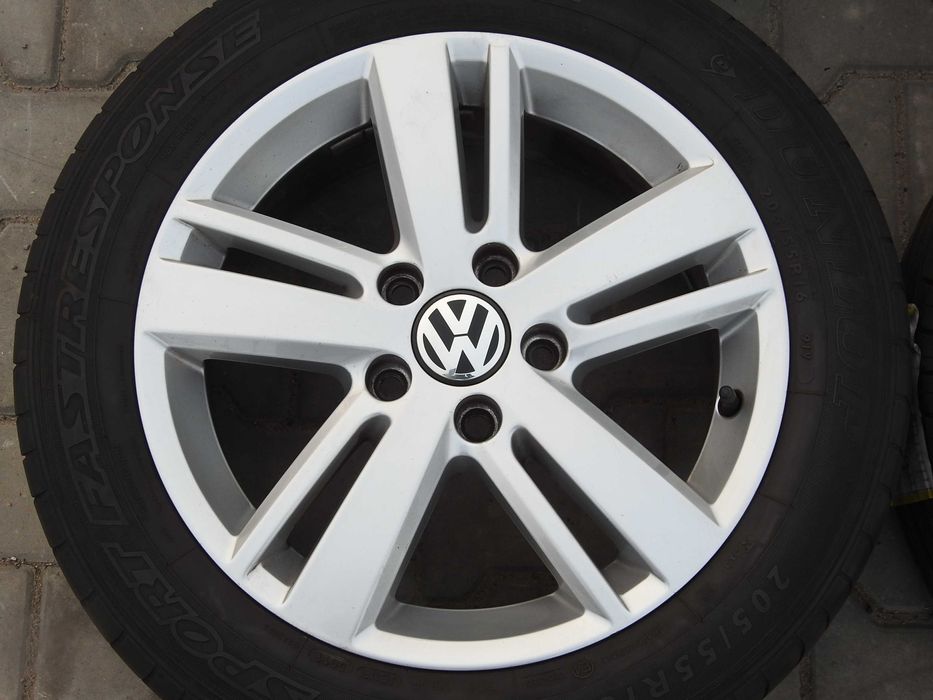 4x ALU VW 5x112  5K0 6,5J 16 ET50  5K0 JAK NOWE