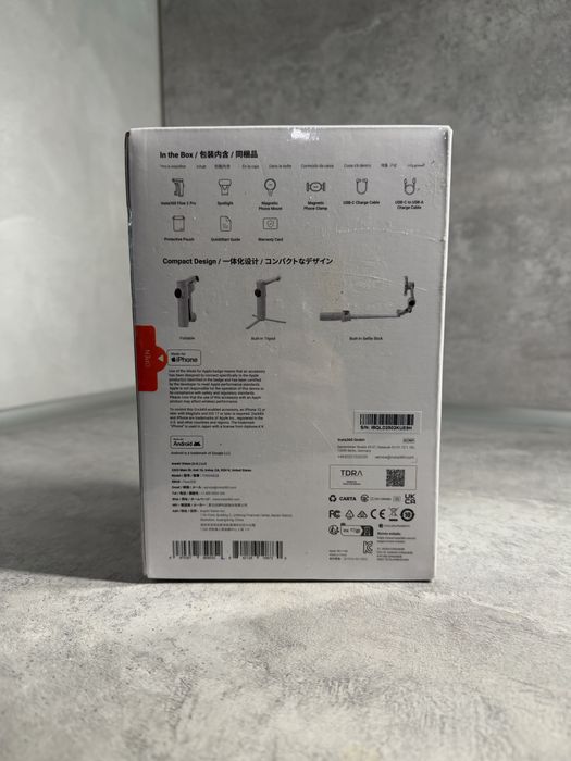 Insta360 Flow 2 Pro Creator Bundle Gray White