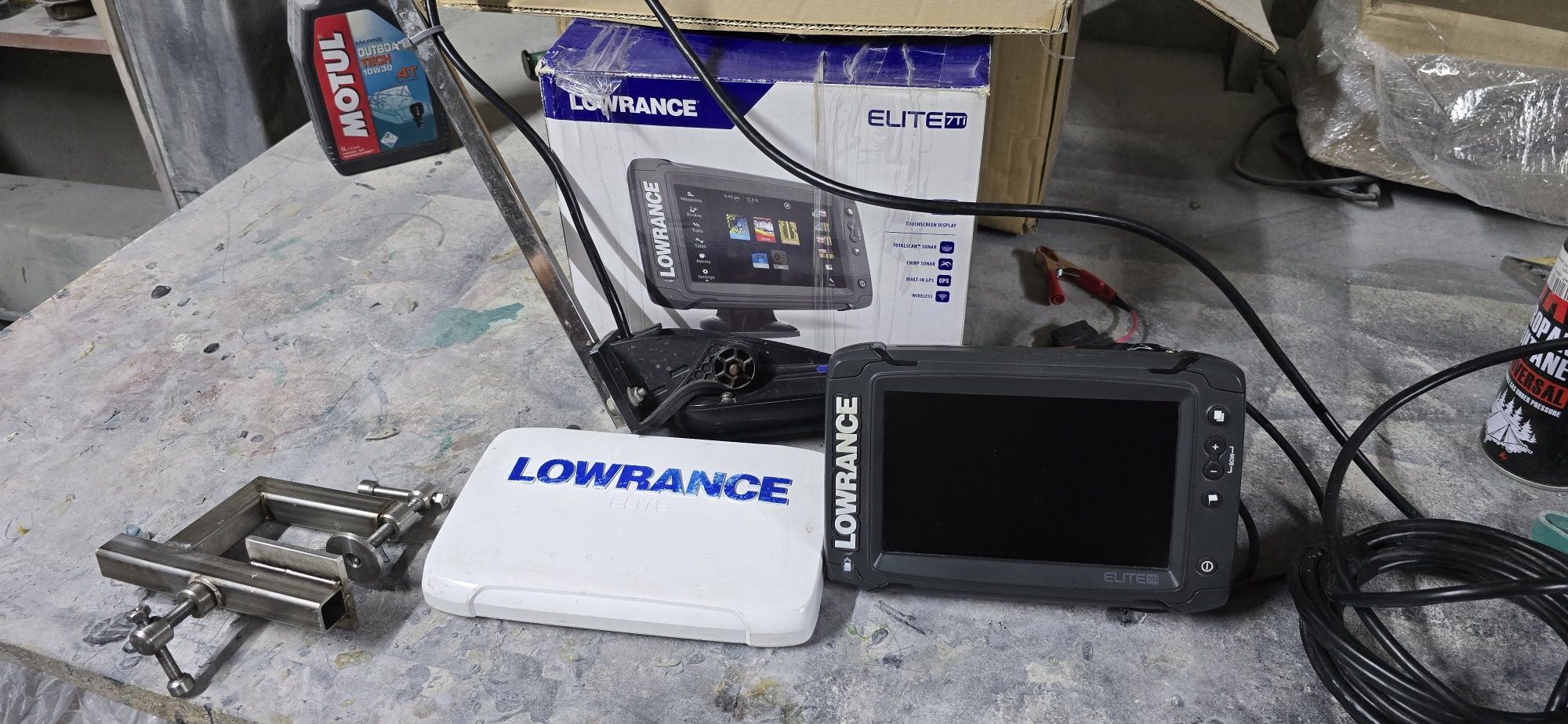 Продам ехолот lowrance elite 7ti