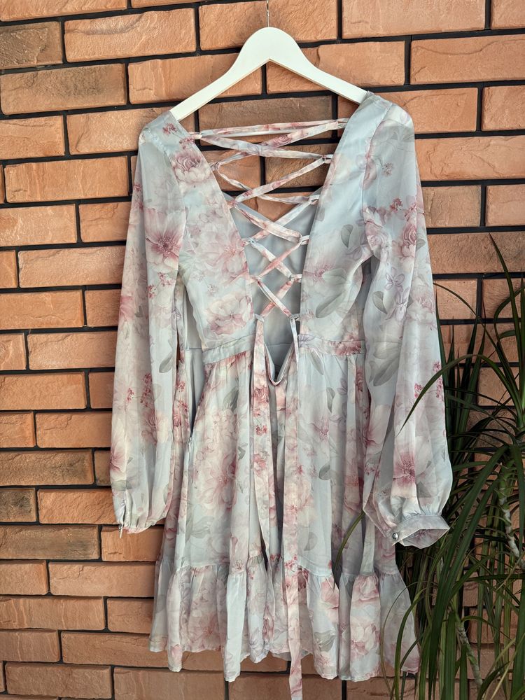 Elegancka sukienka 42 44 sukienka na wesele