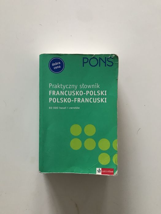 Pons slownik polsko francuski i francusko polski
