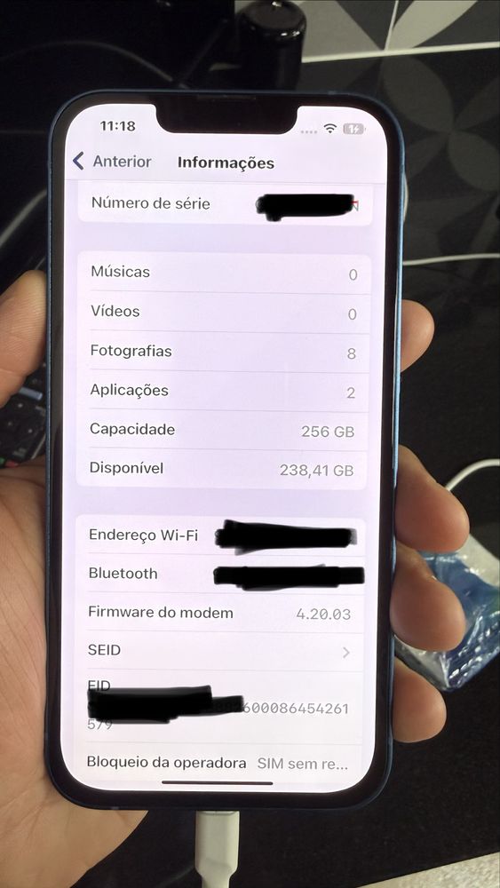 iPhone 13 256 GB (Como novo) Bateria a 100%  com garantia