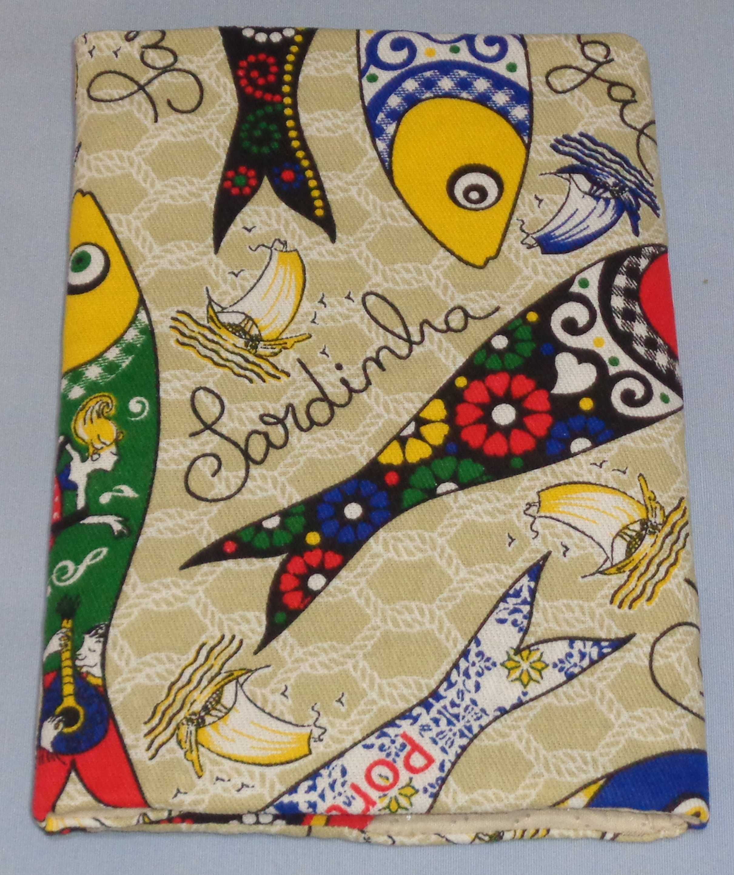 Capa para livros em tecido modelo 88 (NOVA)