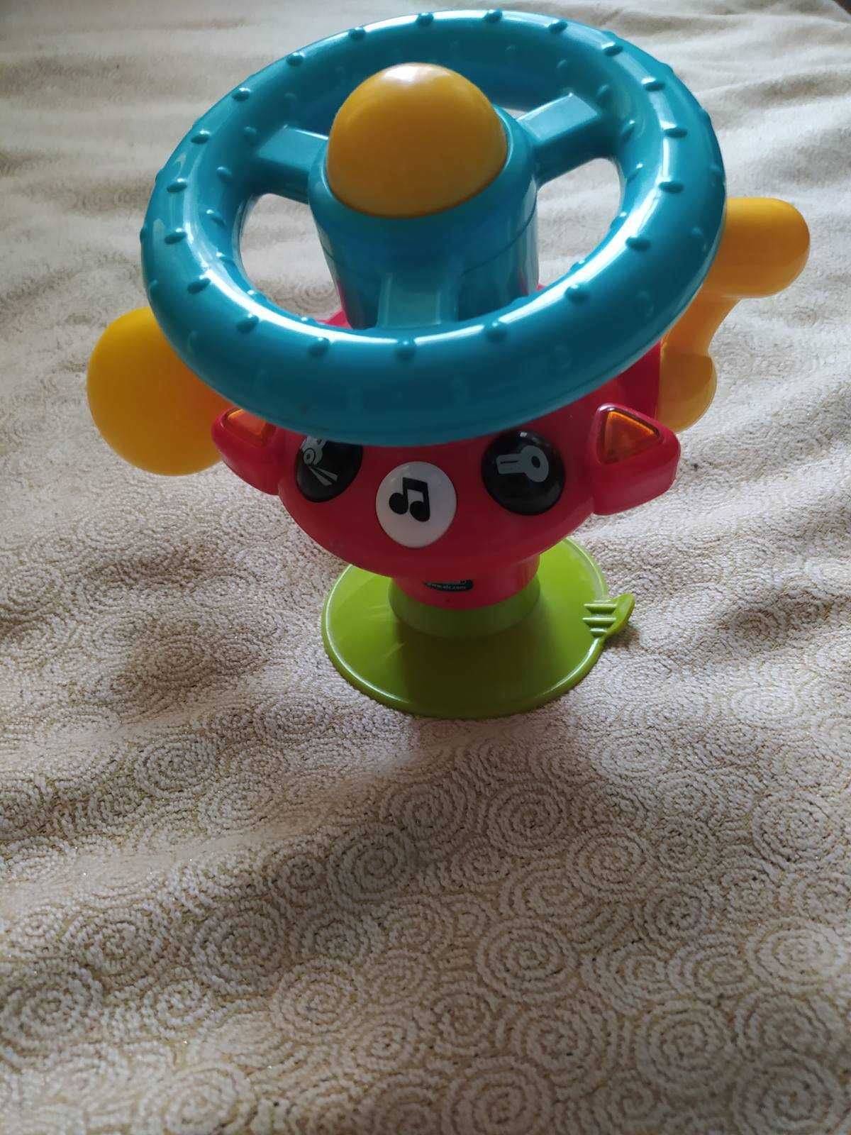Іграшка на присосці руль кермо ELC музичний