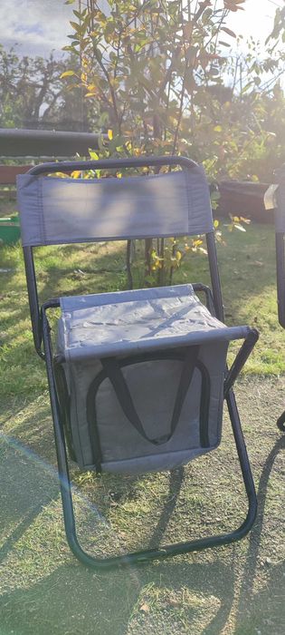 2 z Krzesełka na ryby, kemping