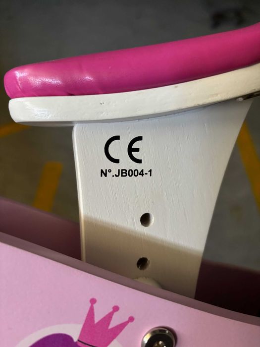 Bicicleta Princesa sem Pedais em Madeira Woomax