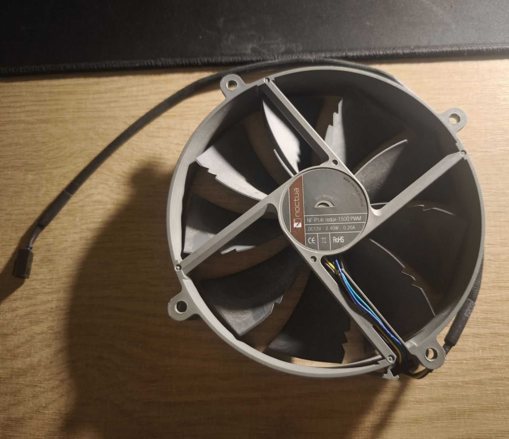 Wentylator PC Noctua NF-P14R 1500rmp 140mm PWM