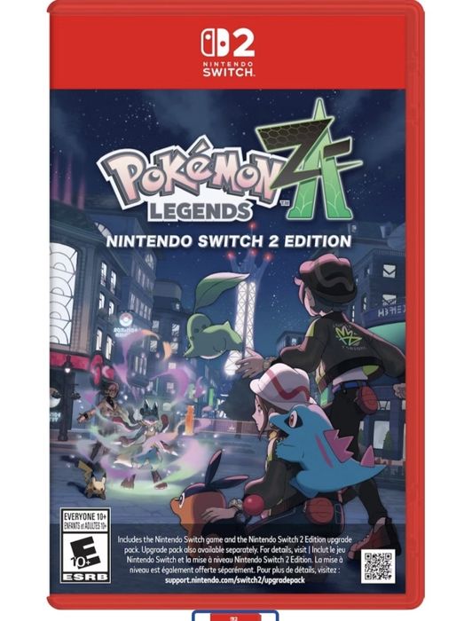 Pokémon ZA switch, switch 2