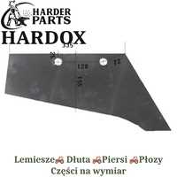 Lemiesz Rower HARDOX N158/P części do pługa 2X lepsze niż Borowe