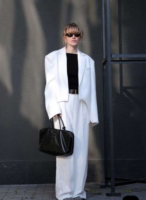 Жакет  Bazhane з гартерами сірий