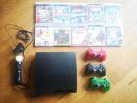 Konsola Playstation 3 + 10 gier