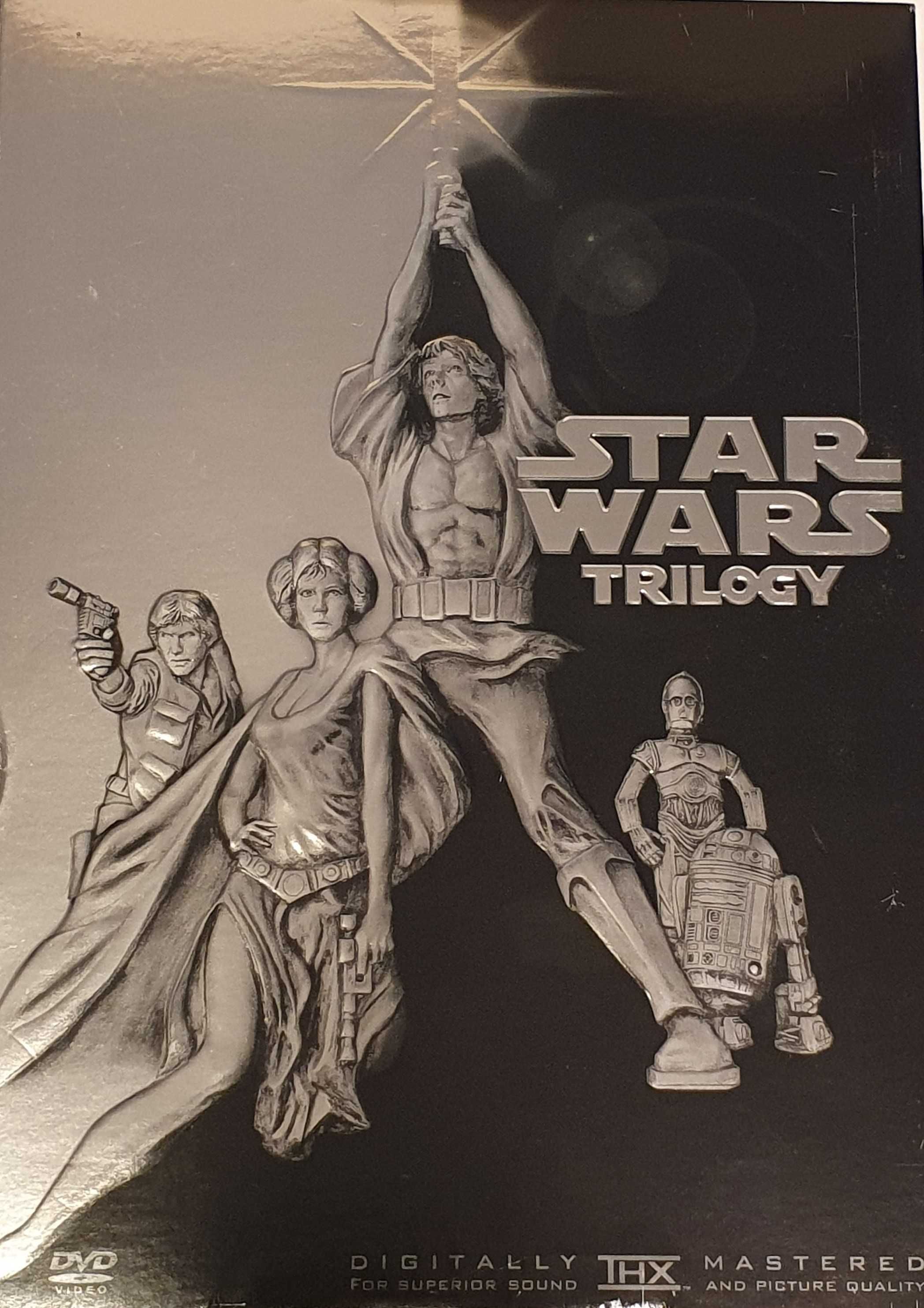 DVD Star Wars BOX Trzy filmy Epizody IV V VI plus 4 godziny dodatków!