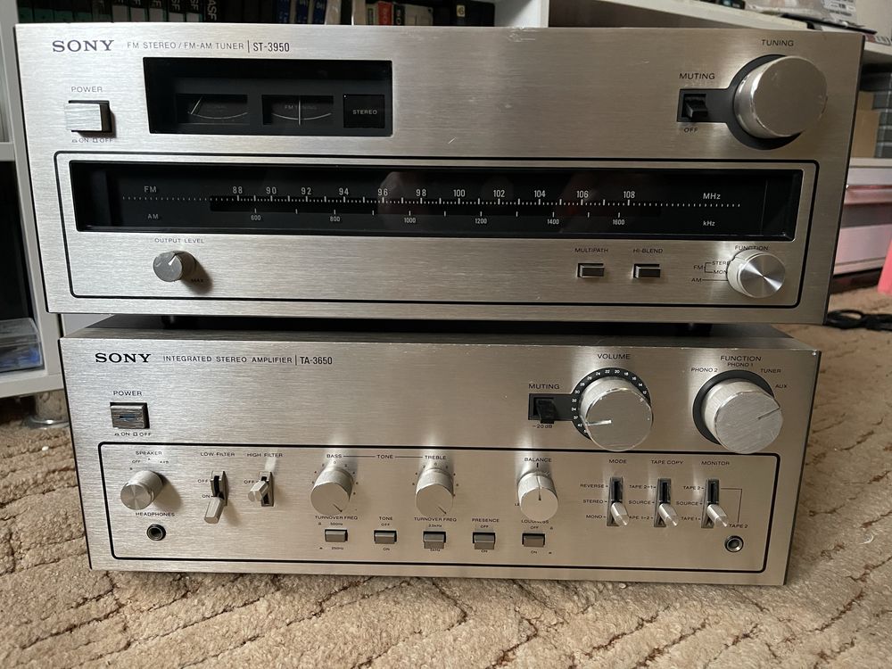 Sony  TA-3650(silver)