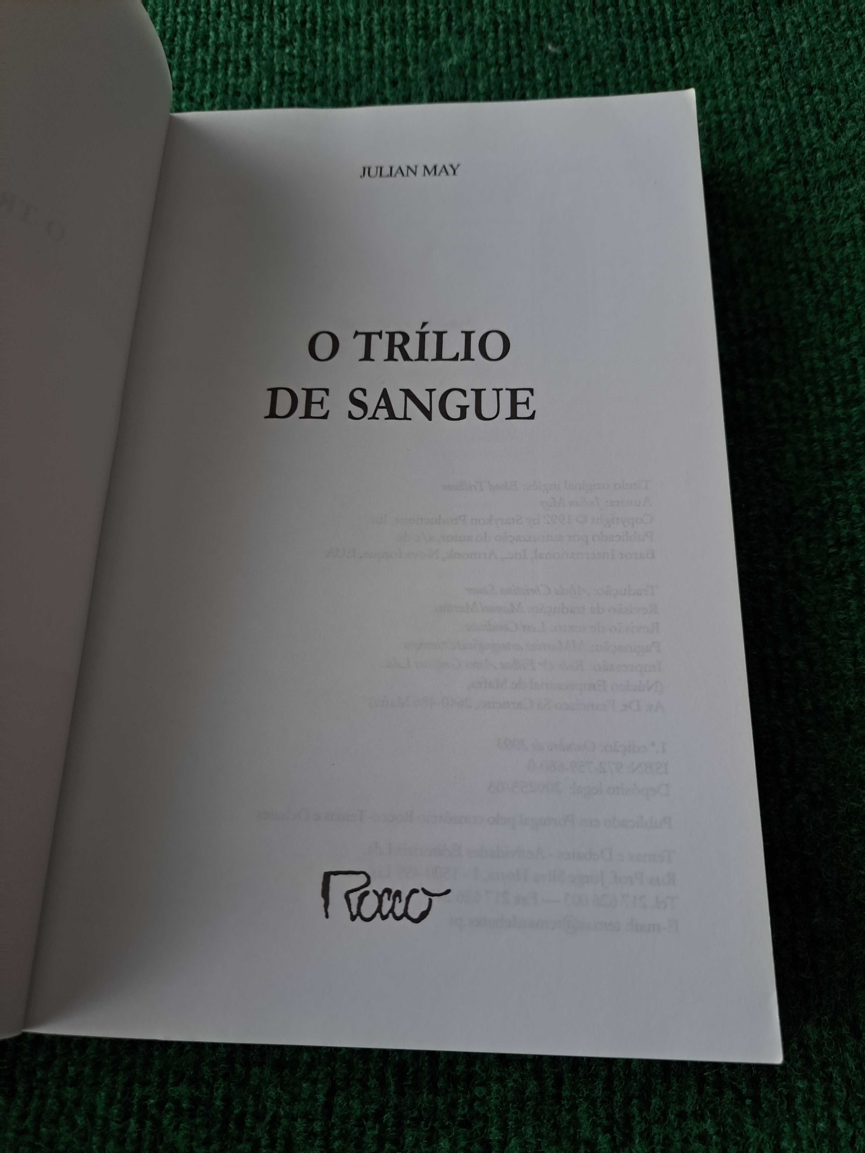 O Trílio de Sangue - Julian May