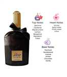 Perfume lattafa, black orchid tom ford