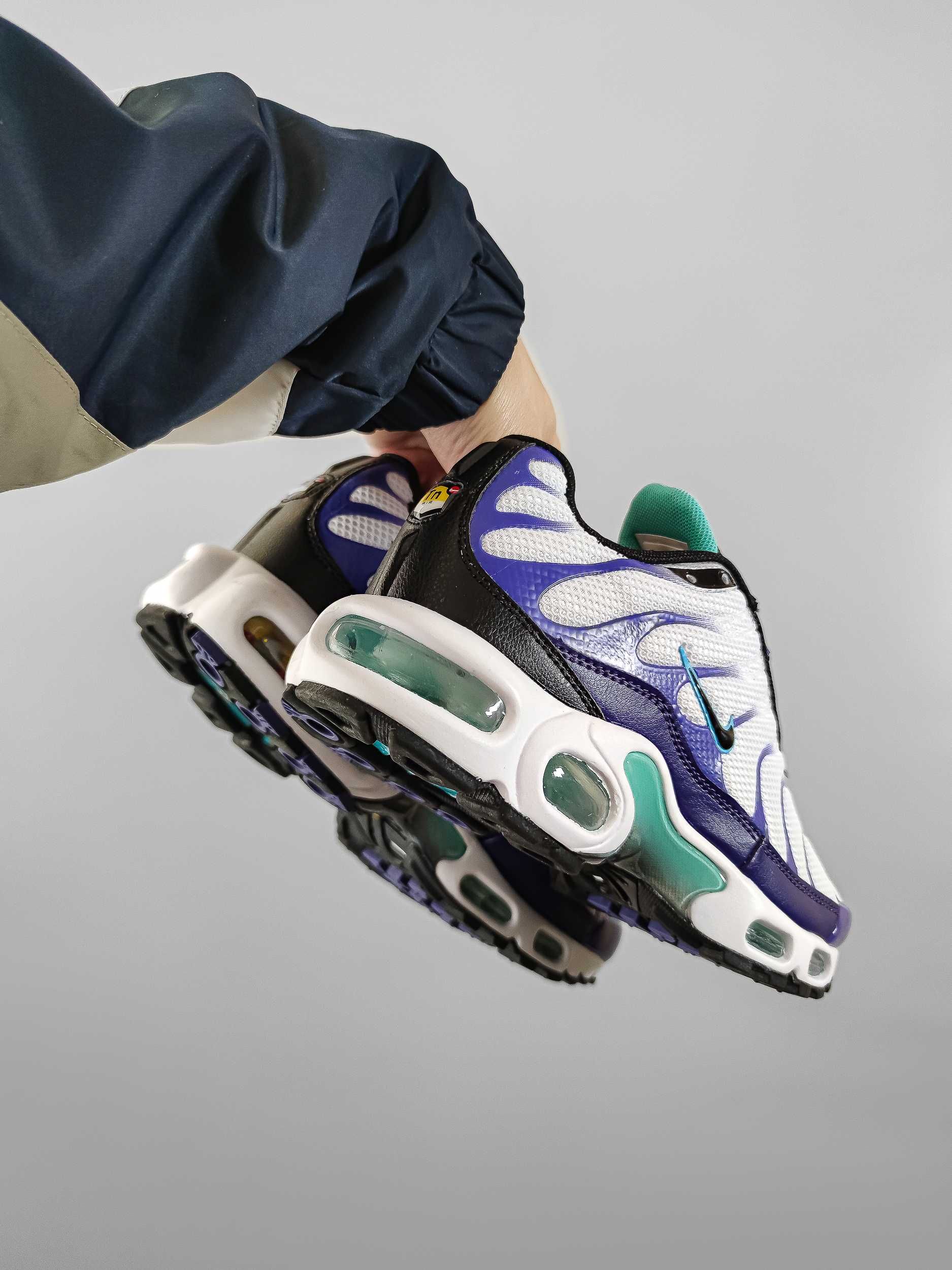 !SALE! Nike Air Max TN Plus White Blue 40 41 42 43 44 45 46 найки тн