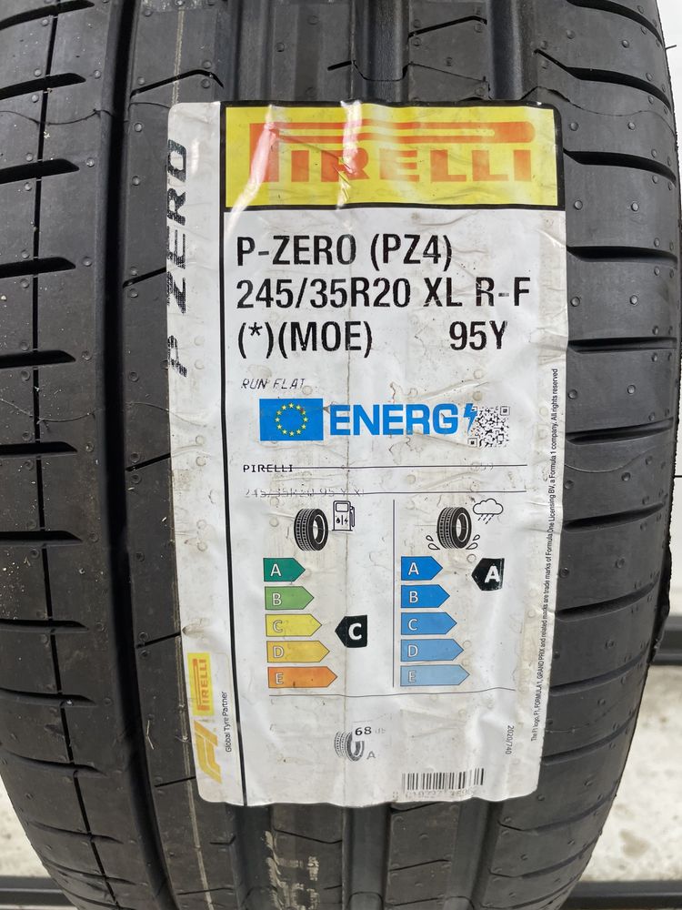 245/35R20 95Y Pirelli P Zero PZ4 * MOE RunFlat 23rok NOWA!!!