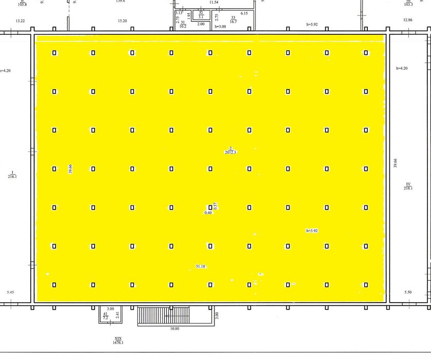 Оренда складу 2012 кв.м (є Рампа) Правий берег, пр-т Б. Хмельницького