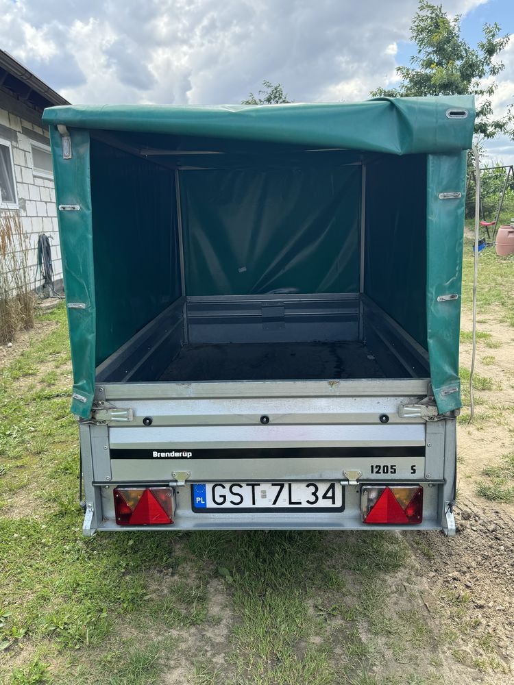 Przyczepa branderup 1205S z plandeką