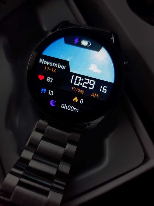 Smartwatch redondo de alta definição - 1,28 "