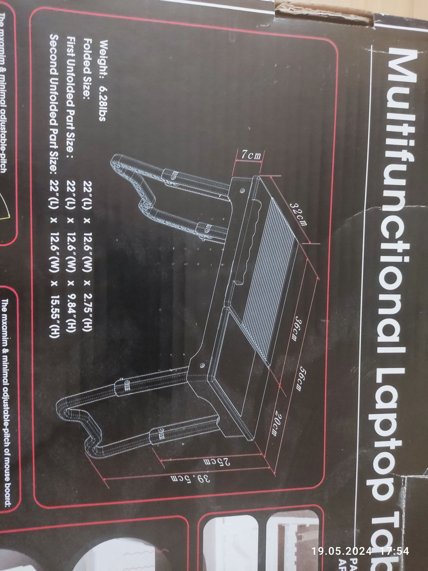 Stolik pod laptop multifunkcjny