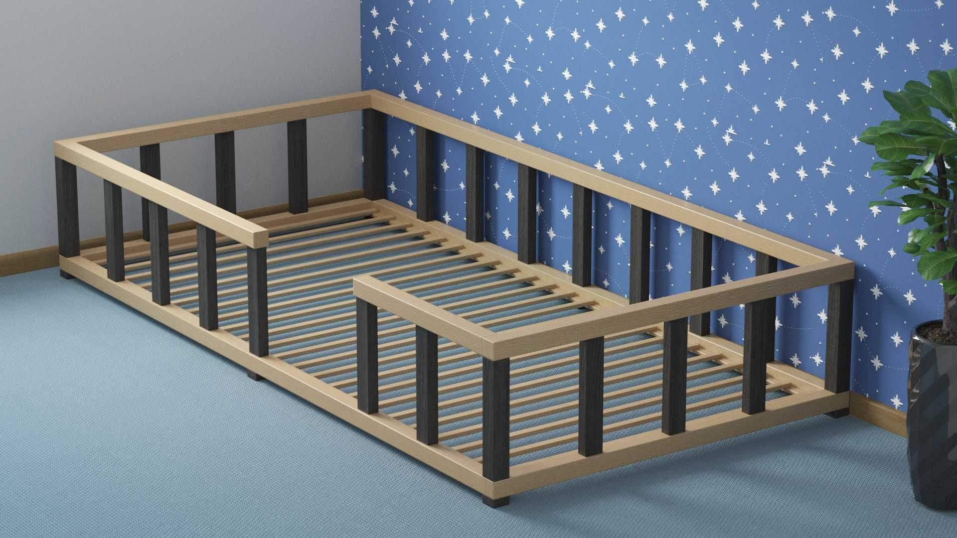Łóżeczko dziecięce - drewniane