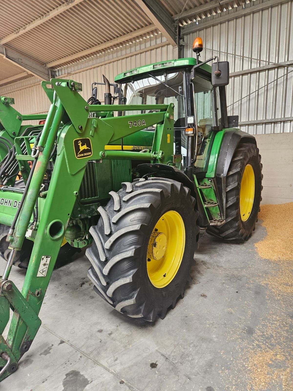 john deere 6910 oryginał nie malowany tur pneumatyka tls