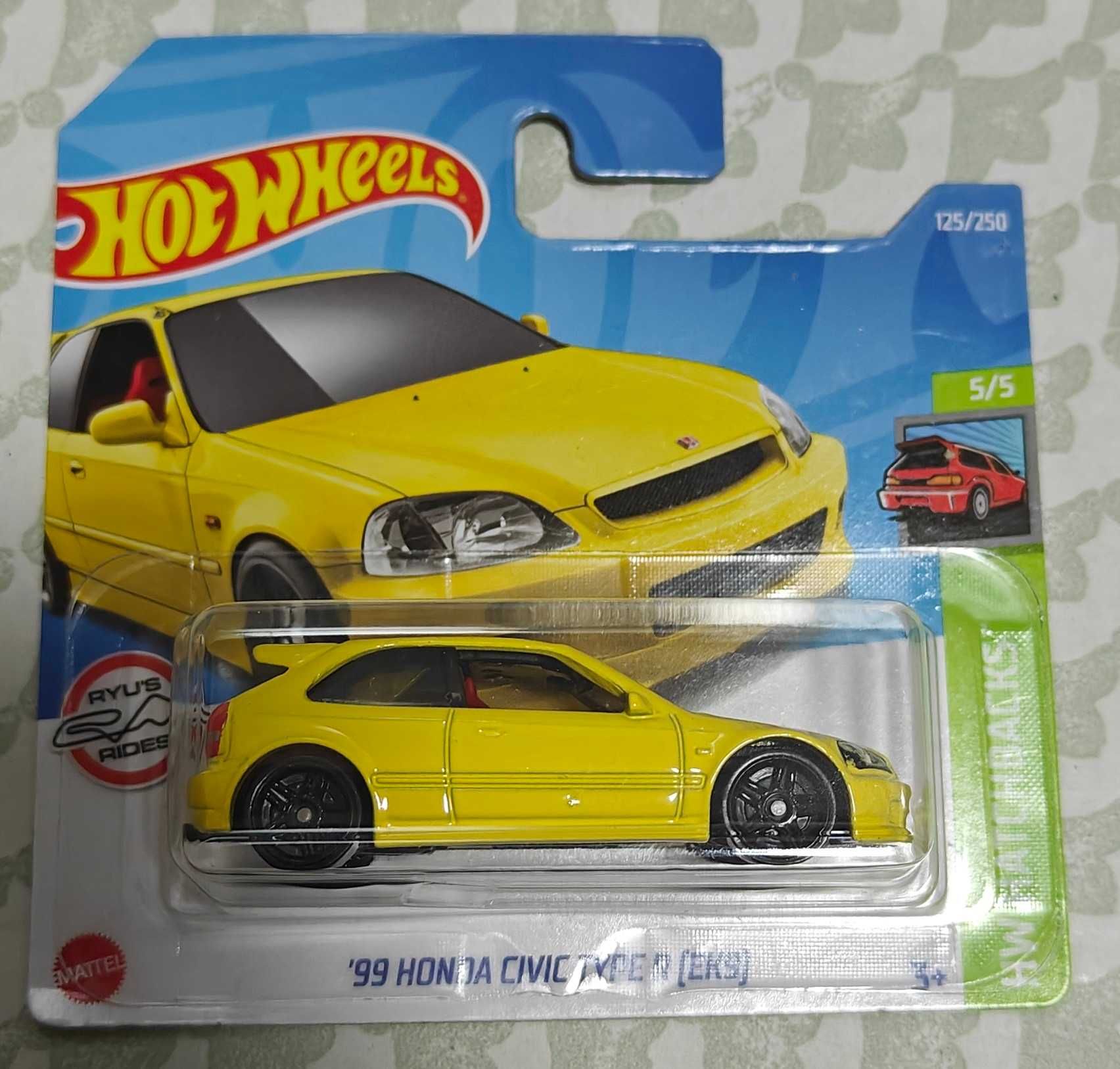 Hot Wheels '99 Honda Civic Type R (EK9)