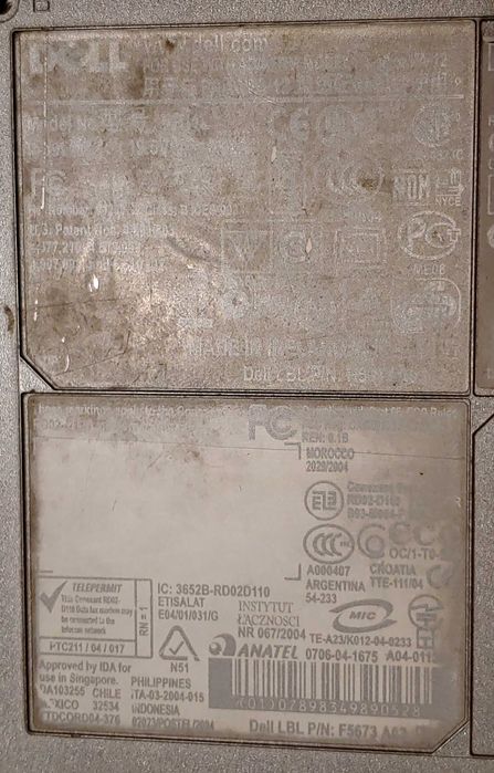 Ноутбук Dell Latitude 610 Asus A6000 A6j разборка