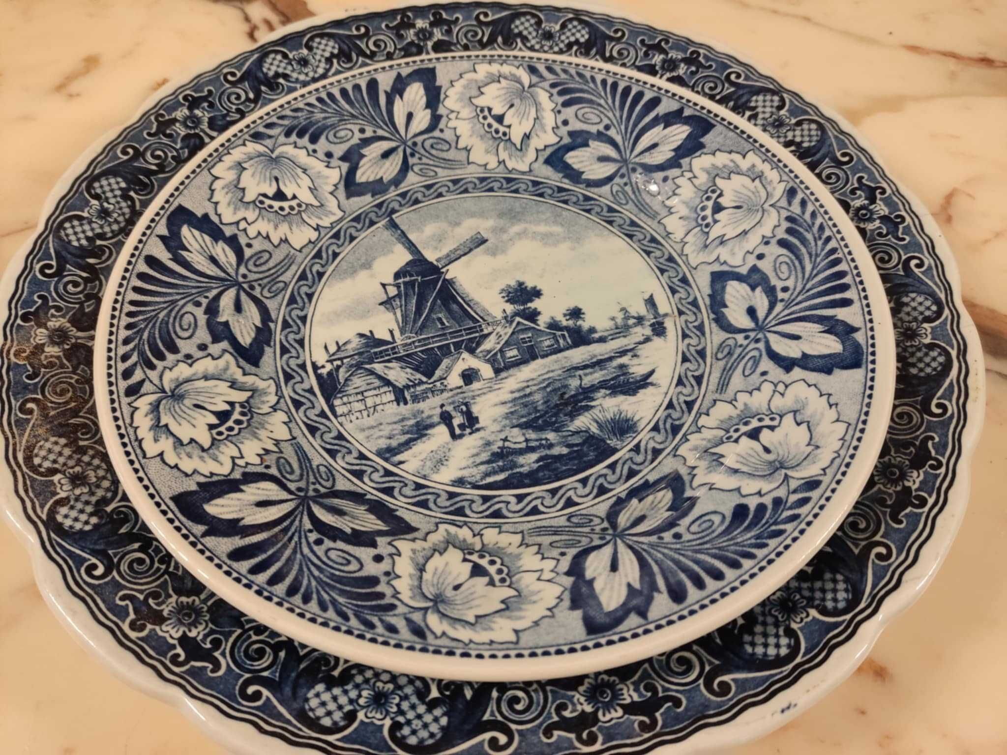 stare talerze zawieszki Royal Sphinx /DELFT BOCH