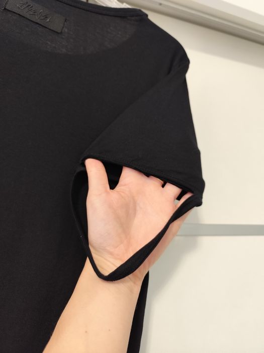 Czarna koszulka na krótki rękaw S