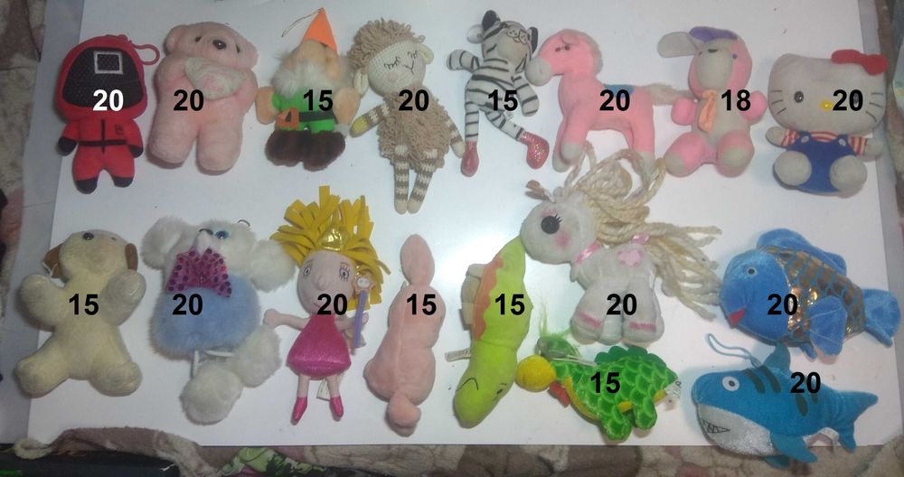 М*які малі іграшки