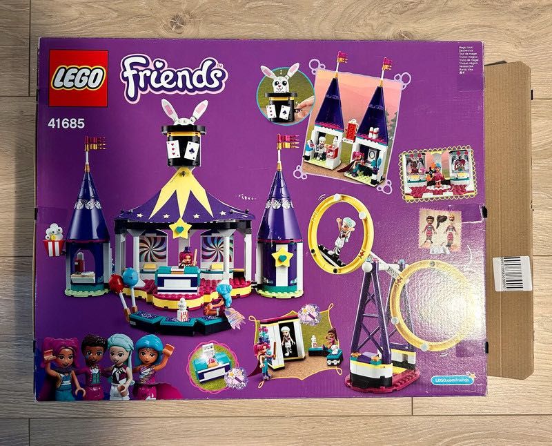 LEGO Friends Magiczne wesołe miasteczko z kolejką górską