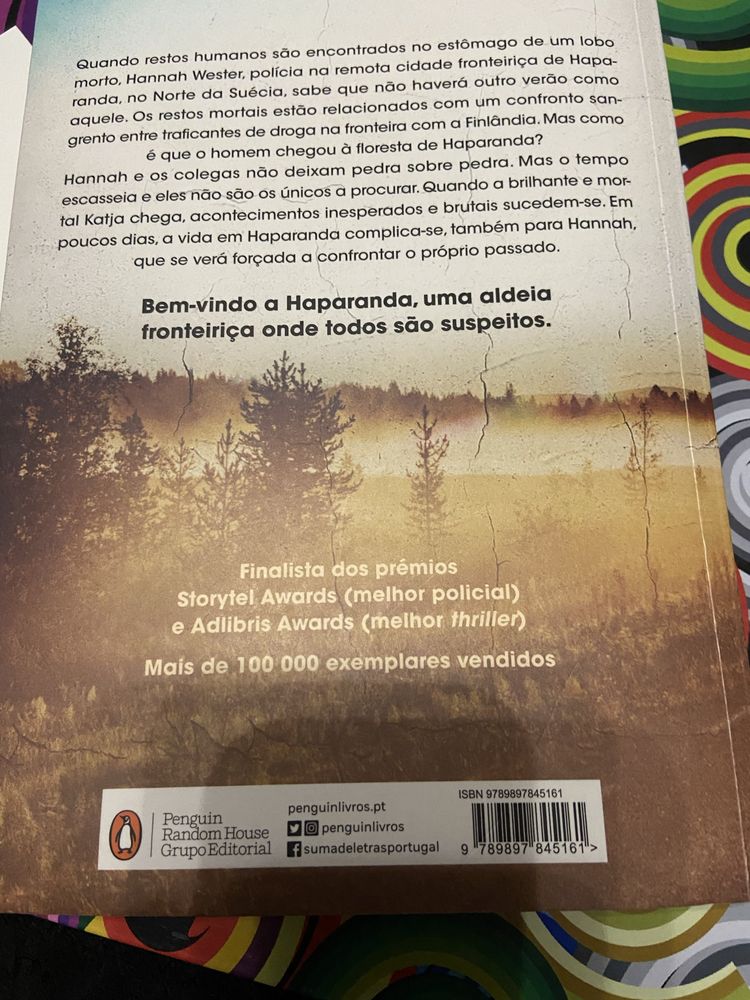 O Verão do Lobo autor - Hans Rosenfeldt