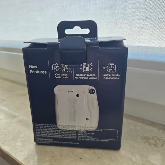 Fujifilm Instax Mini – Ice White – NOWY – Idealny na prezent!