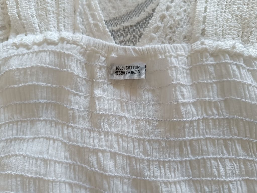 Vestido 100% algodão