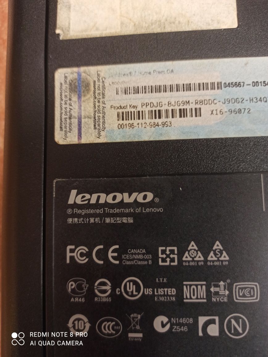 Laptop lenovo z360