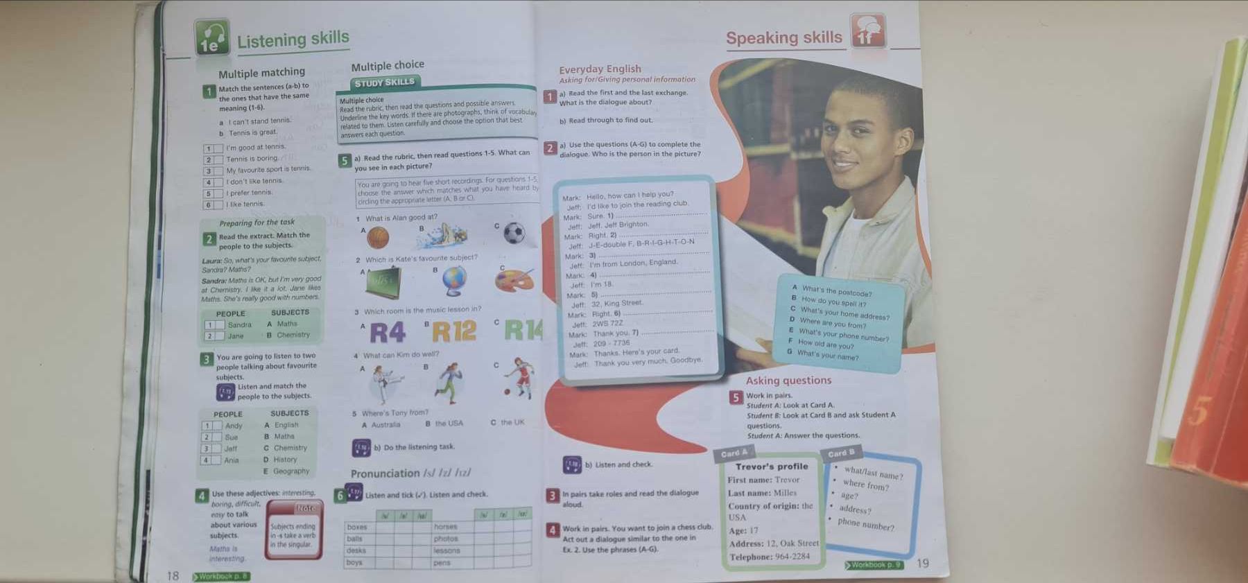 Англійська мова 5 клас. On Screen 1 Student's Book and Workbook