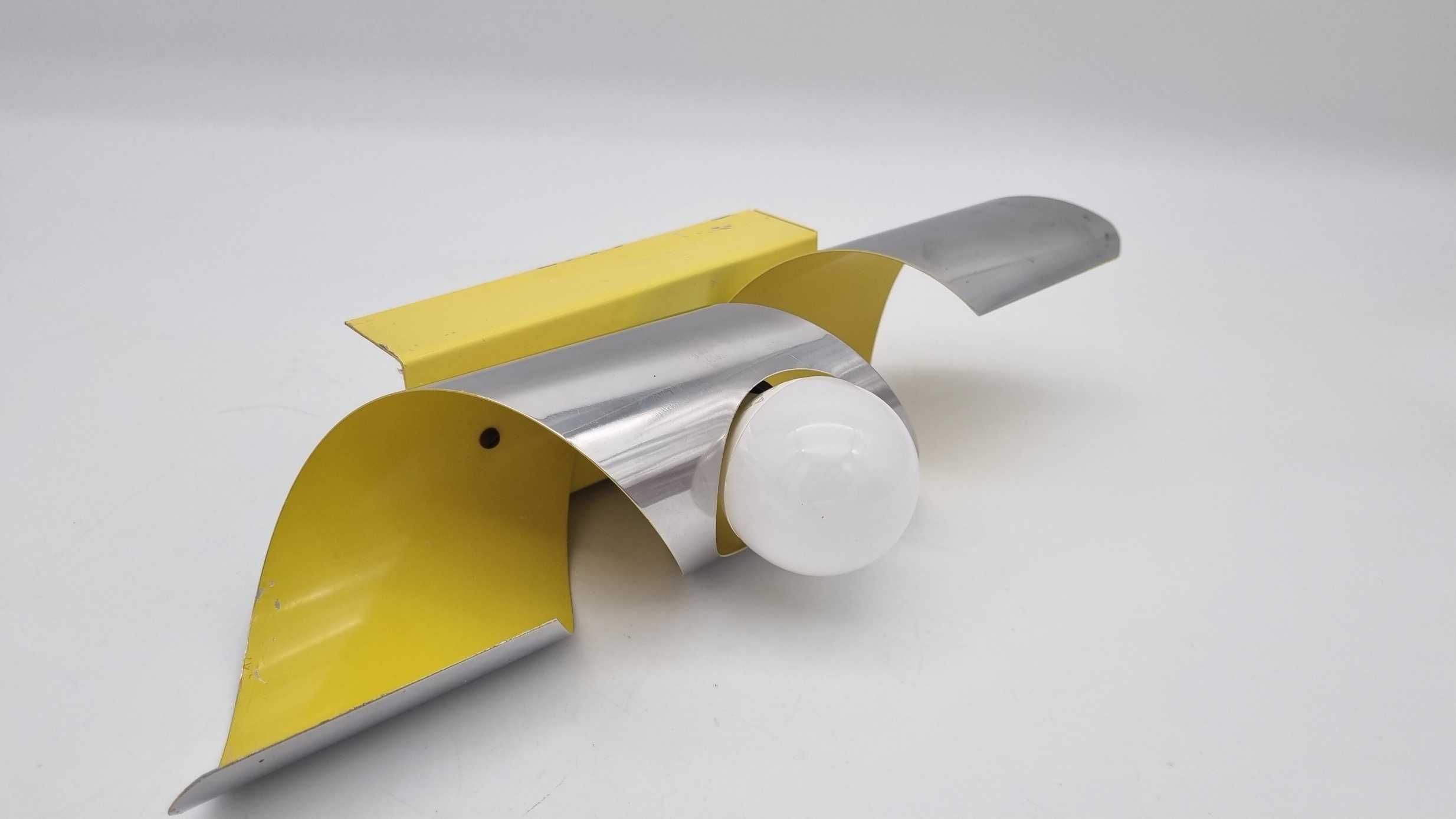 Kinkiet Space Age typ D1 00 lata 60 70 POLAM Bielsko Design PRL