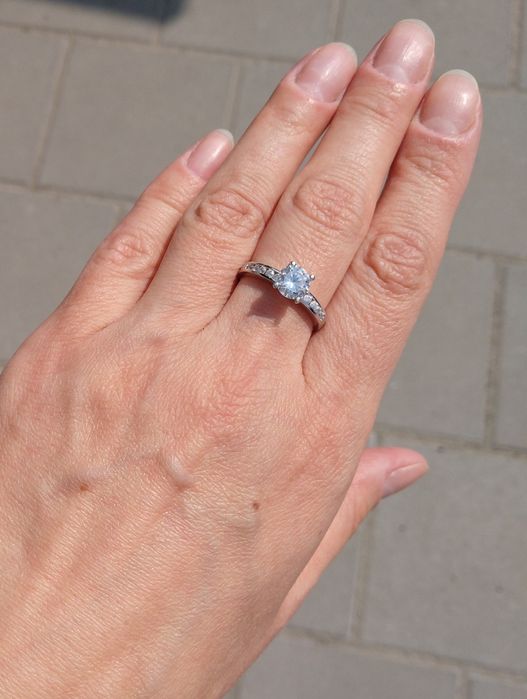 Срібні сережки Конго Пусети Серьги гвоздики Кольцо Цепочка 925° Родий